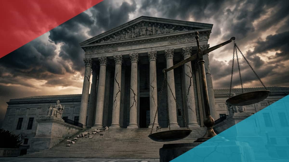 Capa de Artigo sobre Justiça sob Ataque: A Crise que Pede o Fim da Suprema Corte