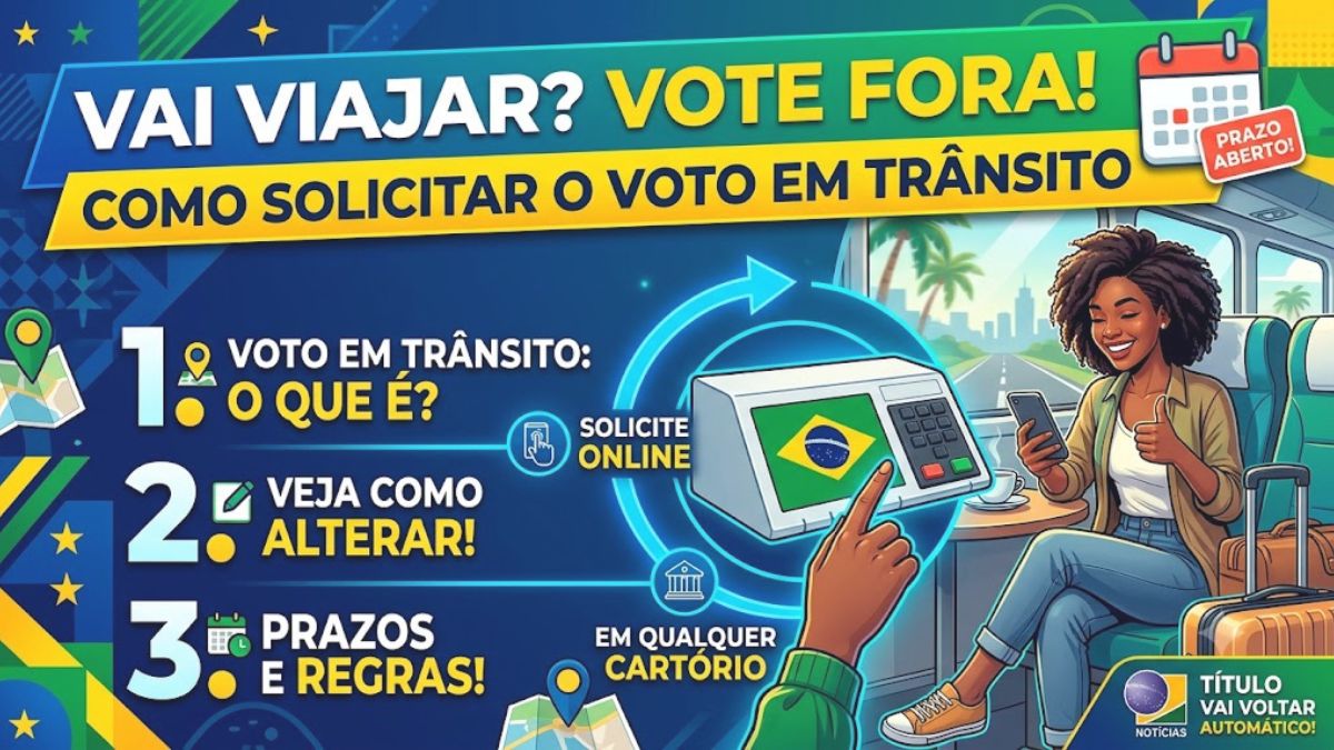 Prazo Aberto: Como Pedir o Voto em Trânsito Hoje