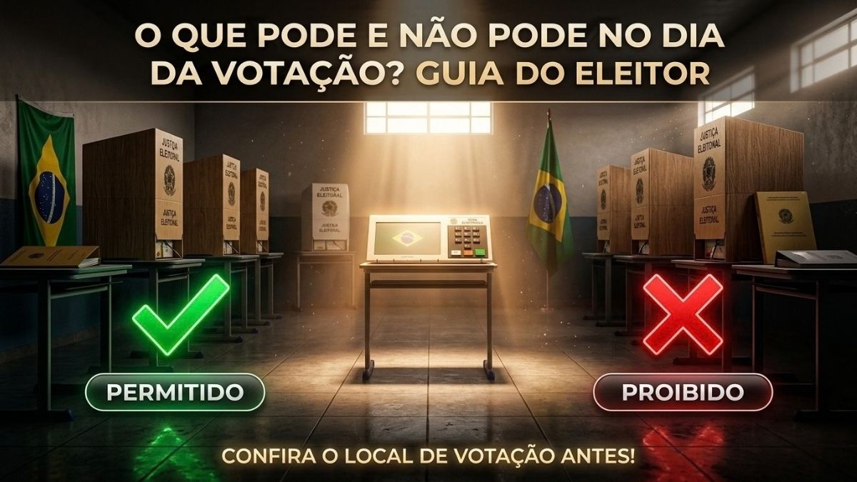 O que o Eleitor Pode e não Pode Fazer no Dia da Votação? - News
